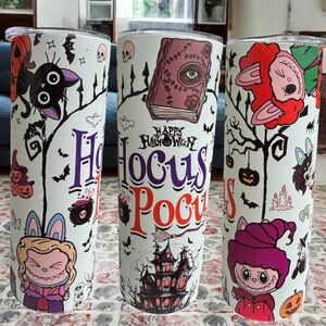 Hocus Pocus Labubu Halloween Tumbler